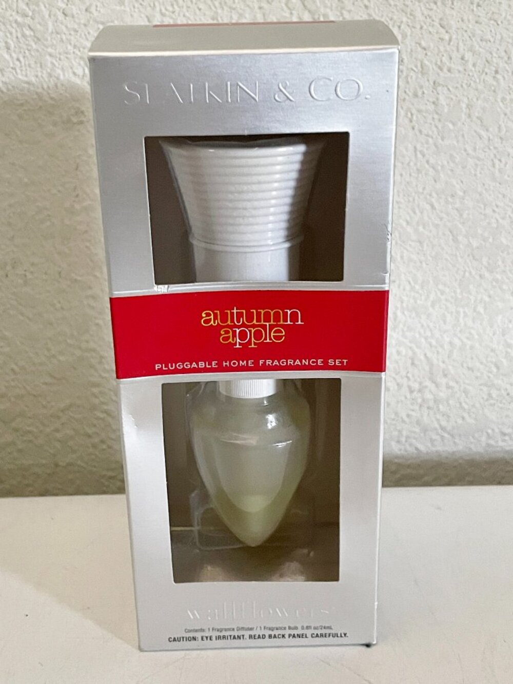 NEW Slatkin & Co. Bath & Body Works Wallflower Home Fragrance Set AUTUMN APPLE